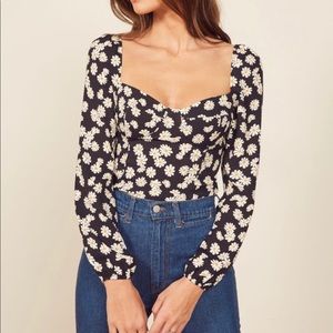 Reformation Reign Top Daisy